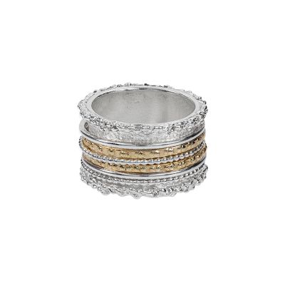 Helena's Love Spinner Ring [Sterling Silver]