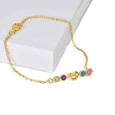 Pulsera Nudo del Amor [Bañada en Oro de 18K]