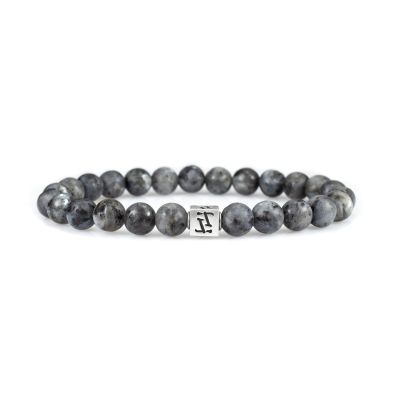 Bracelet Labradorite Classique pour Homme - Argent 925