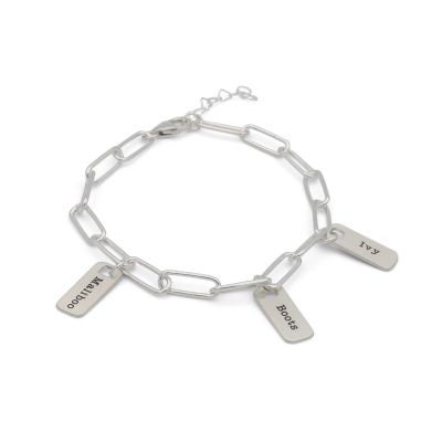 Melissa Name Bracelet [Sterling Silver]