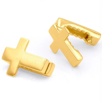 Extra Cross Charm for Milanese Chain [18K Gold Plated]
