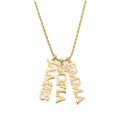 Talisa Multi-Name Necklace [18K Gold Plated]