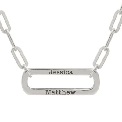 Levenspad Naam Ketting [Sterling Zilver]