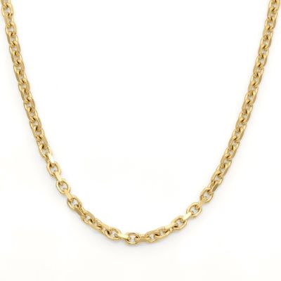 Infinity Twist Chain for Men - 14 Karat Gold