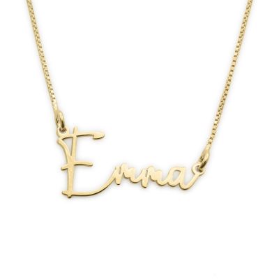 Talisa Signature Script Name Necklace [18K Gold Vermeil]