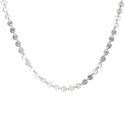 Elegante Catena realizzata in Argento 925 con Sfere Delicate