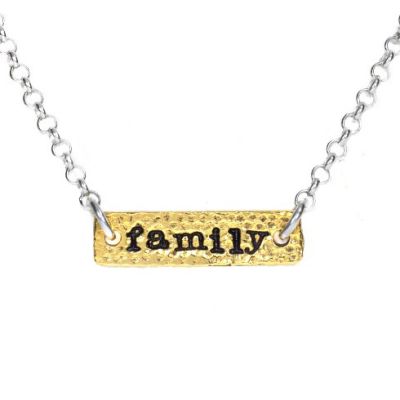 Collana Famiglia Classica [Placcata Oro 18kt]