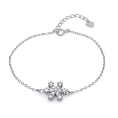 Snowflake Bracelet [Sterling Silver]