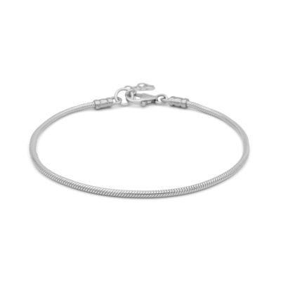 Tobillera de Cadena de Serpiente [Plata de Ley]