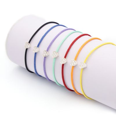 Ties of Heart Crystal Bracelet [Sterling Silver]