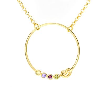 Ties Of Love Necklace [Gold Plated]