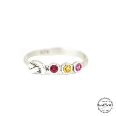 Bindungen der Liebe Ring [Sterlingsilber]