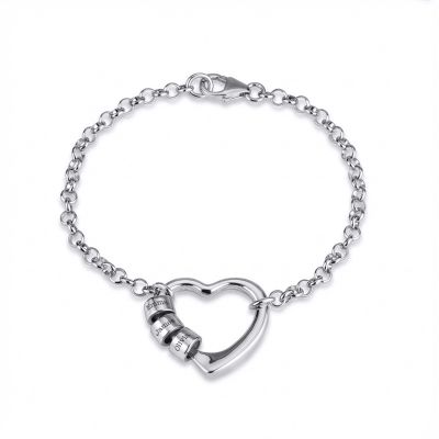 Ties of the Heart Name Bracelet [Sterling Silver]