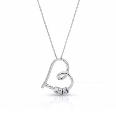 Ties of the Heart Name Necklace [Sterling Silver]
