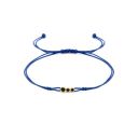 Blue String Wristband
