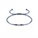 Blue String Wristband