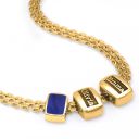 Mit Namen & Blauem Charm