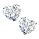 Heart Diamond Pair