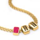 Mit Namen & Pinkem Charm