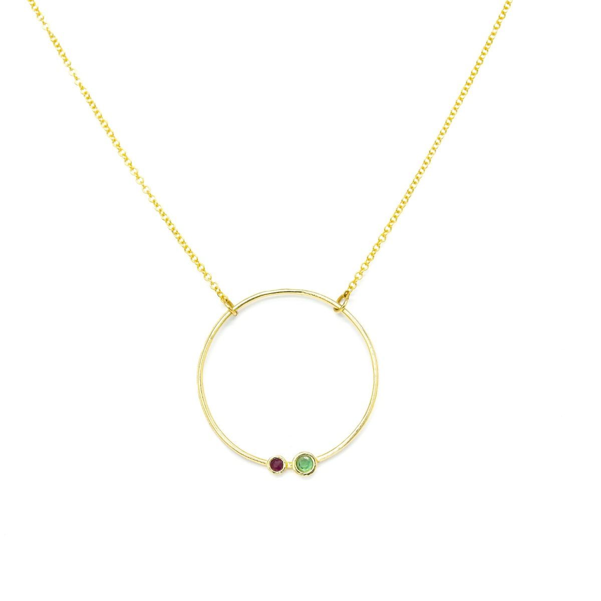 Mutterliebe Halskette [583er Gold]