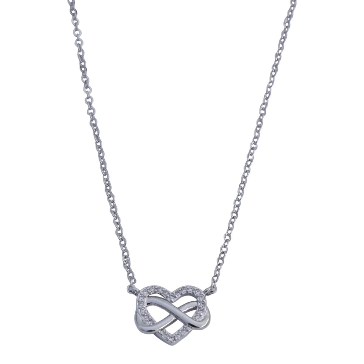 Ties of Heart Infinity Necklace