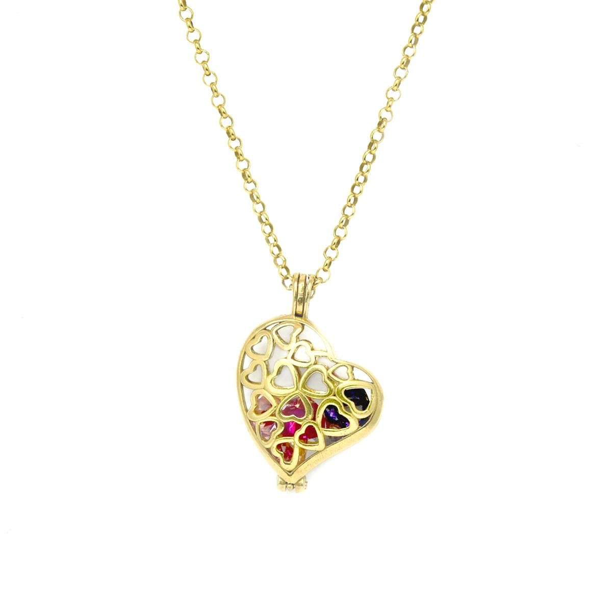 Talisa Hearts Necklace [Gold Plated]