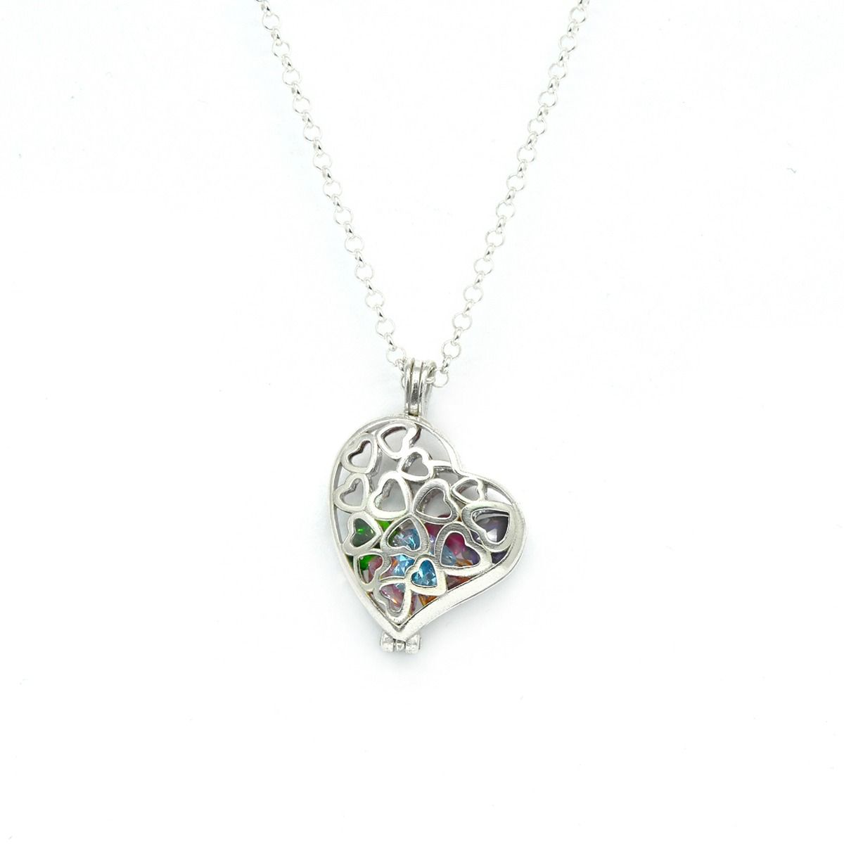 Talisa Hearts Necklace [Sterling Silver]