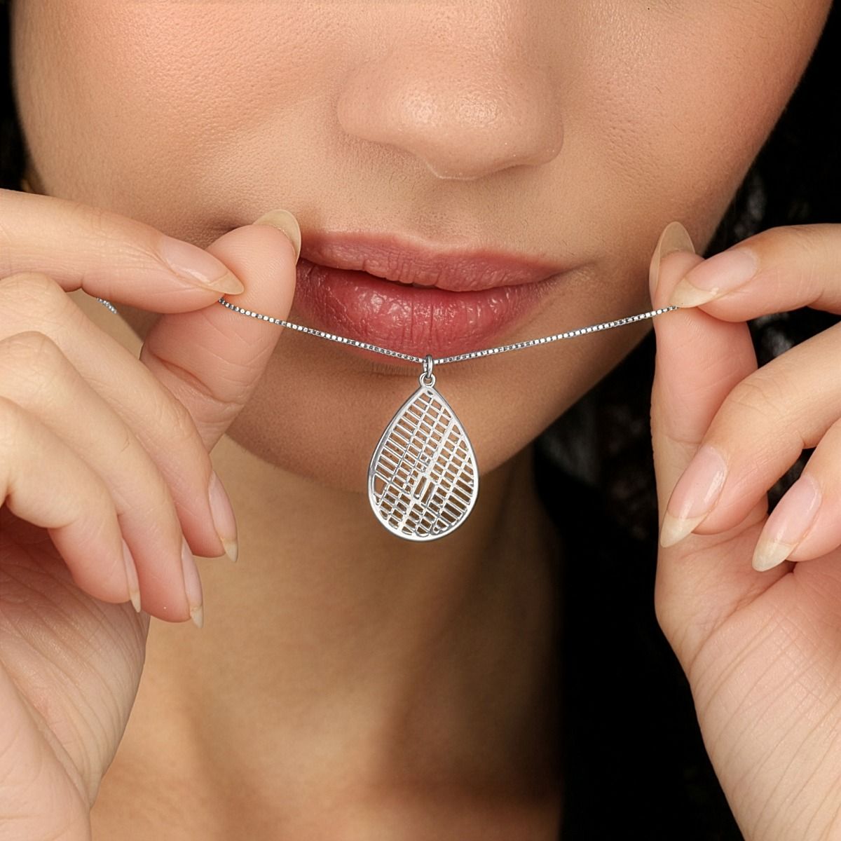 Cherished Spot Map Necklace