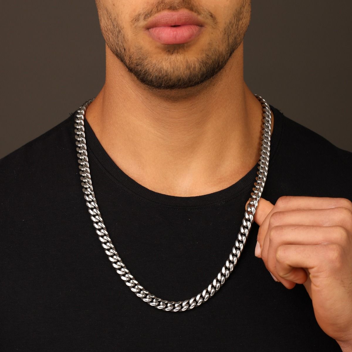 Cuban Link Chain Chain Necklace for Men (12 mm) Mens Necklaces