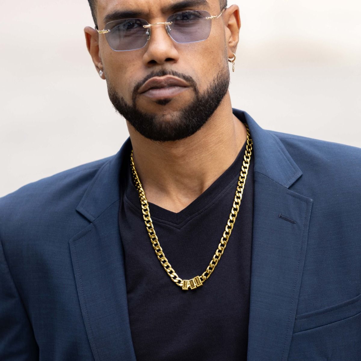 Style Guys Wearing Gold Chains Gold Cuban Link Chain Gold Chains