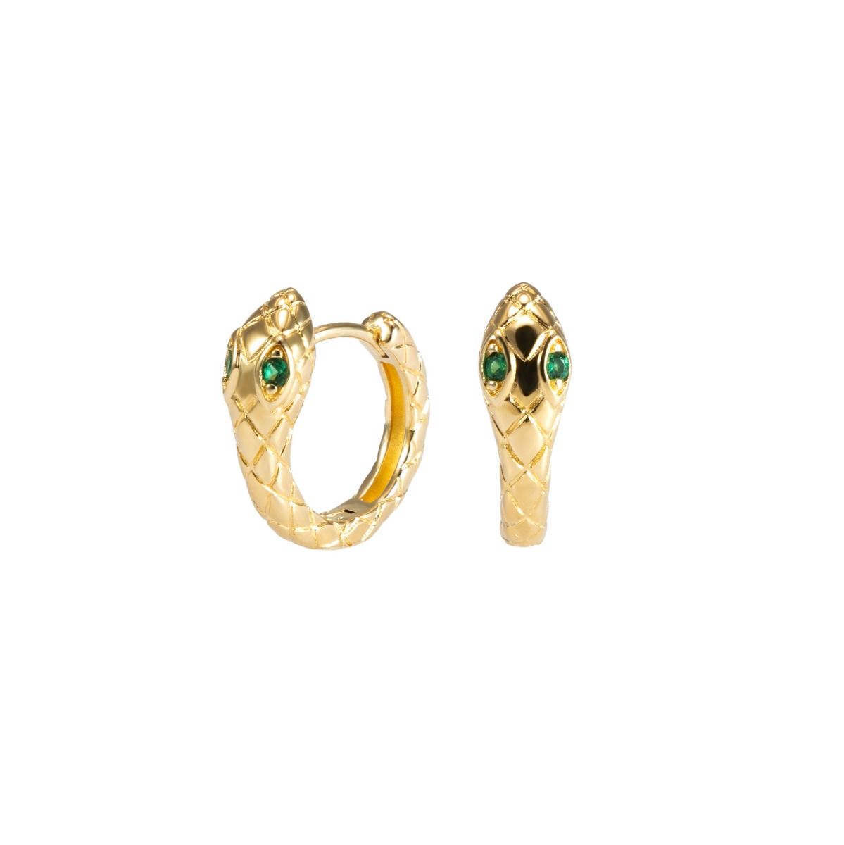 Serpentine Gaze Earrings