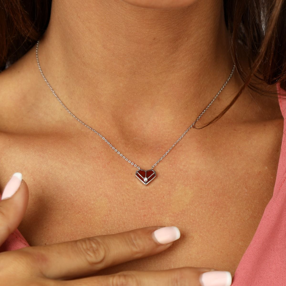 Follow Your Heart Necklace [Sterling Silver]