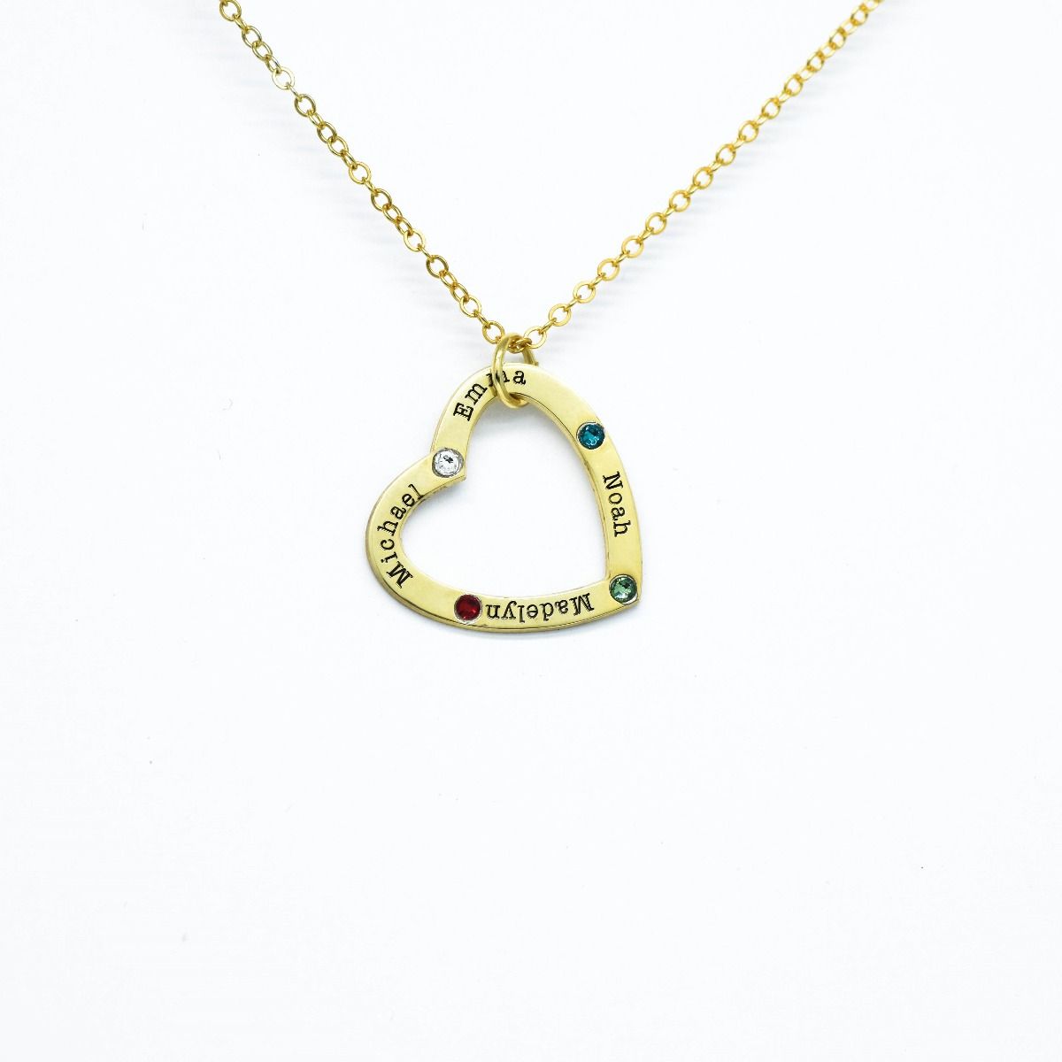 Collier Amours de Ma Vie [Plaqué Or 18ct]