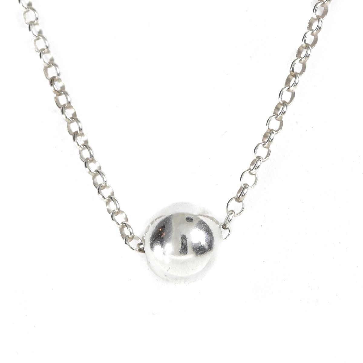 Sterling Silver Ball Necklace - Talisa Jewelry