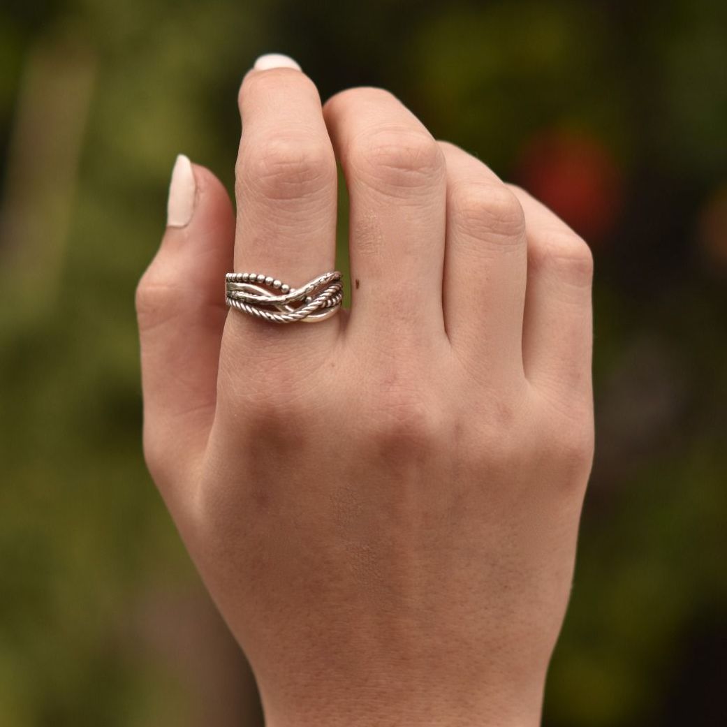 Reise Ring [Sterlingsilber]
