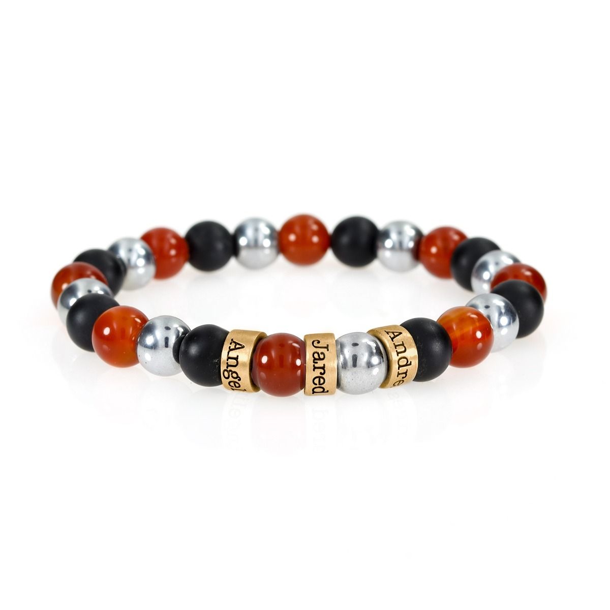 Samtsynergie Armband mit Gravur [750er vergoldet]