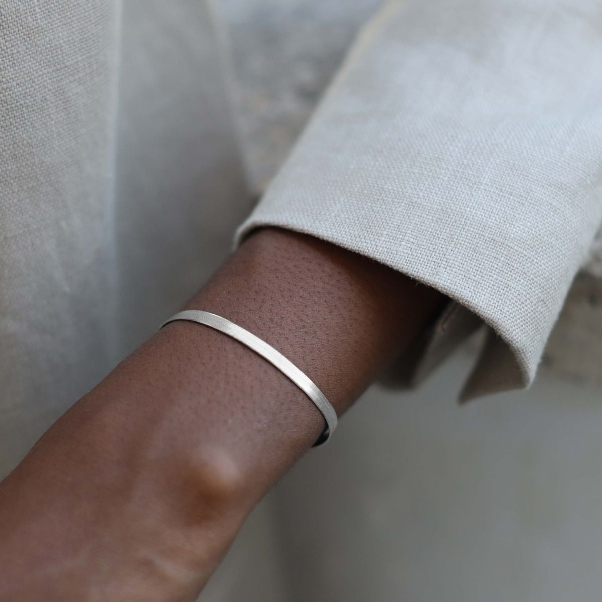 Katherine Herringbone Bracelet [Sterling Silver] by Talisa