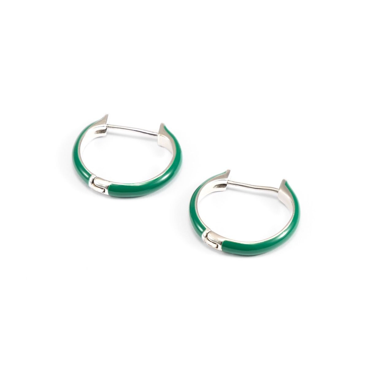 Nature Love Hoop Earrings [Sterling Silver]