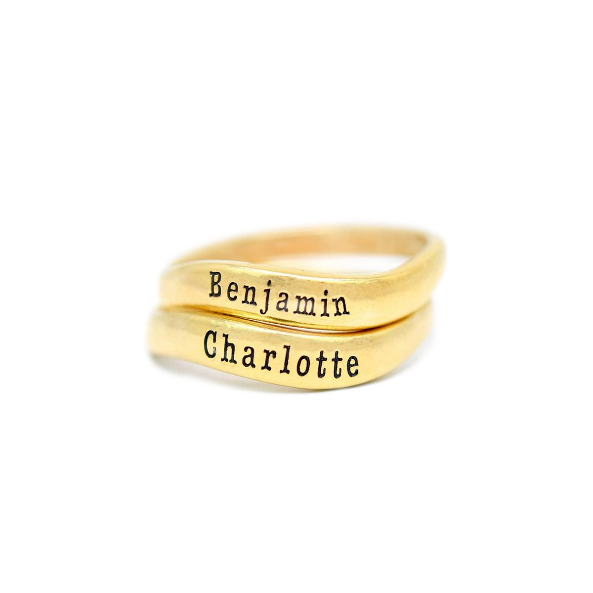 Ocean Tide Ring [Gold Plated]