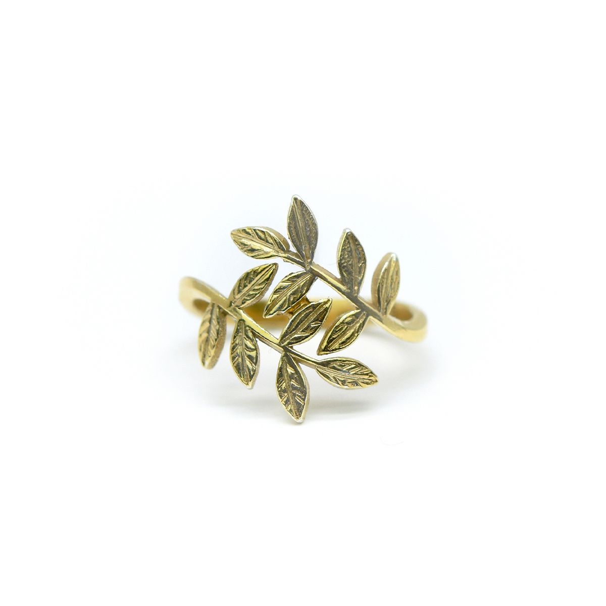 Bague Branche d’Olivier [Plaqué Or 18ct]