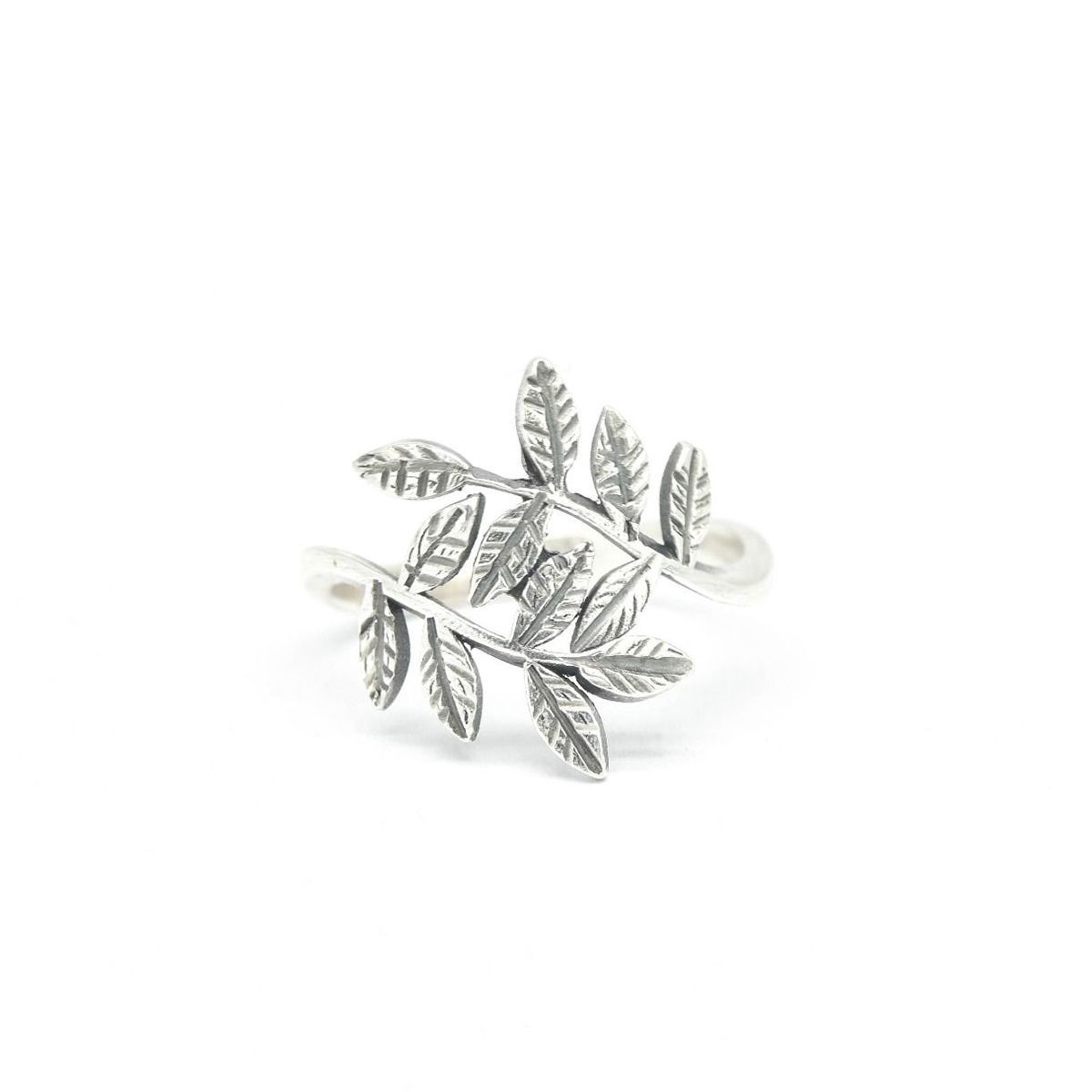 Bague Branche d'Olivier [Argent 925]