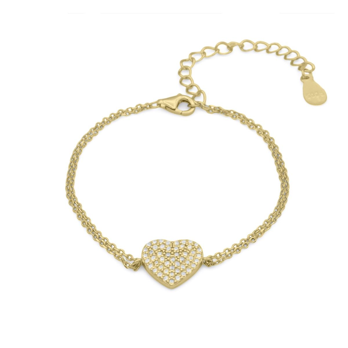 TIFFANY&CO ティファニー ラビングハート ブレスレット YG