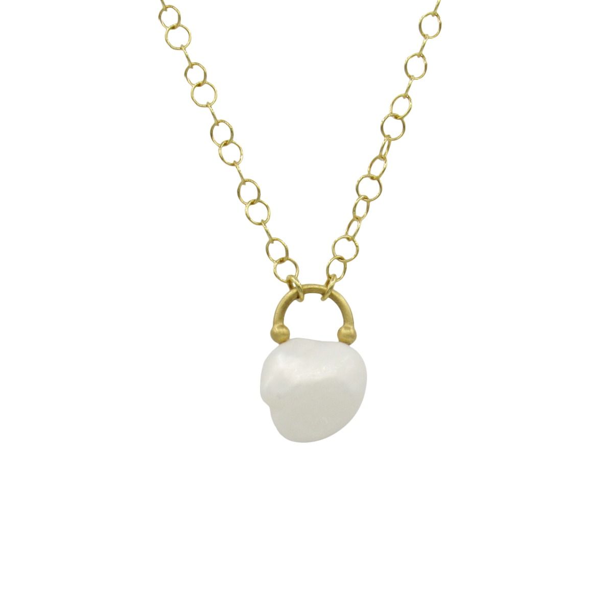 A Handle on Things Pearl Necklace [18K Gold]