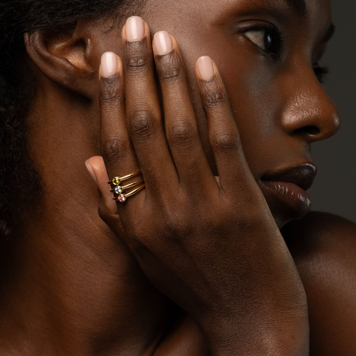 Carina Glow Diamond Ring [18K Gold Vermeil]