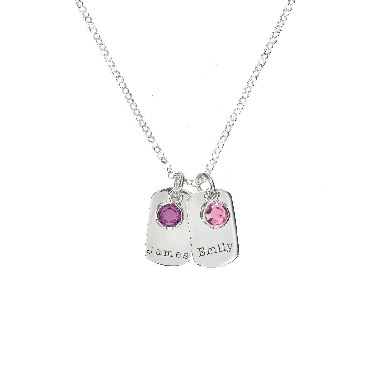 Enchanted Charms Name Necklace [Sterling Silver]