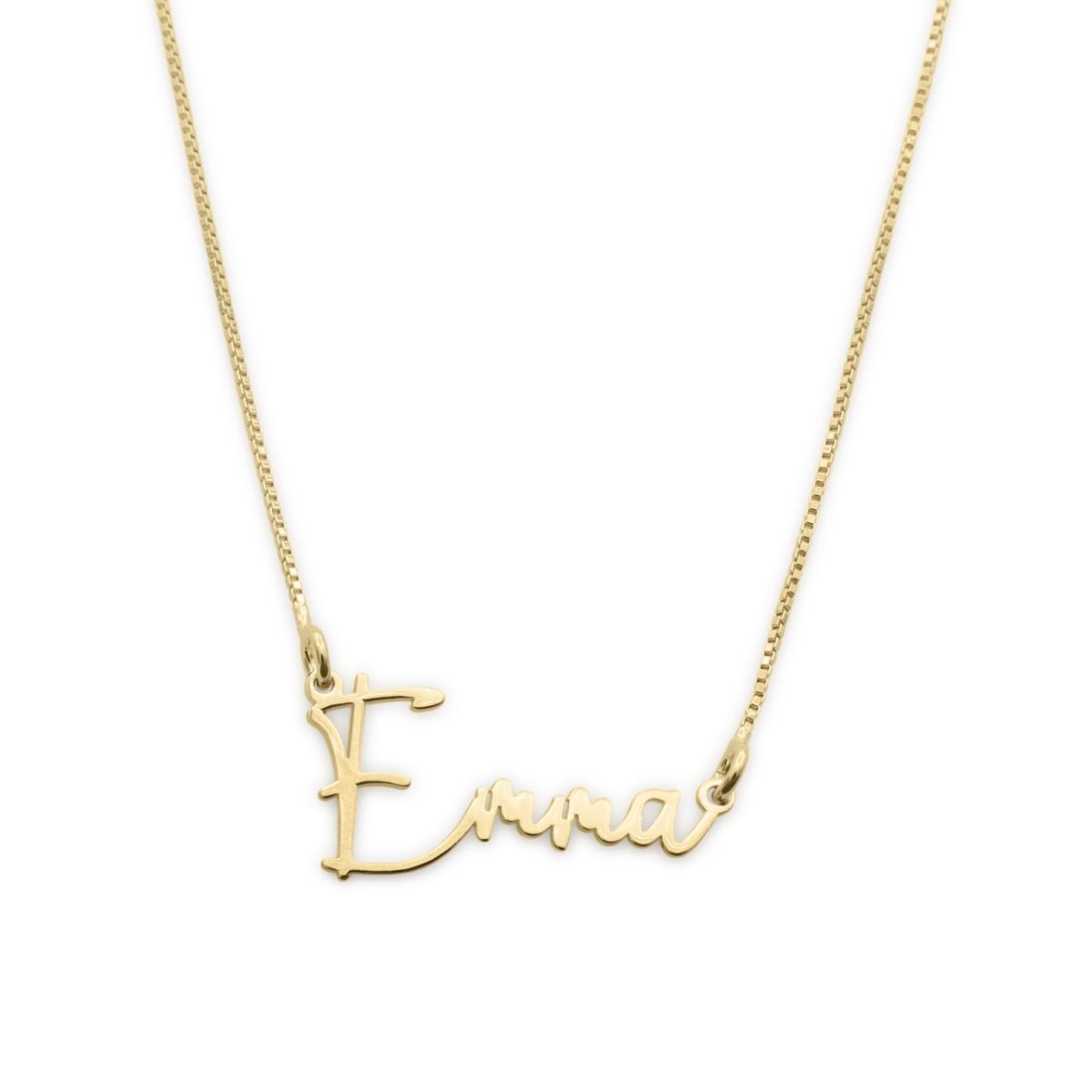 Talisa Signature Script Name Necklace [18K Gold Plated]