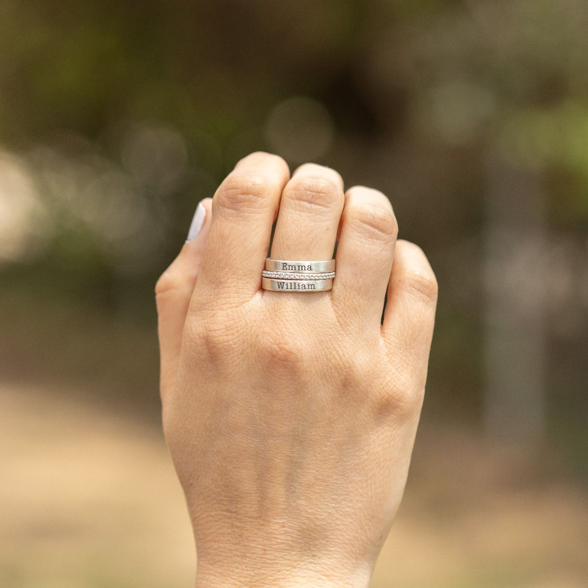 Extravaganter Echter Sterling Silber Ring Massiv Punziert 925 Handgefertigt