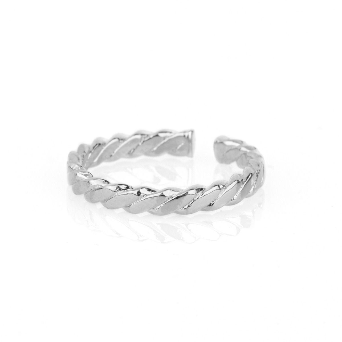 Charming Twist Ring [Sterling Silver]