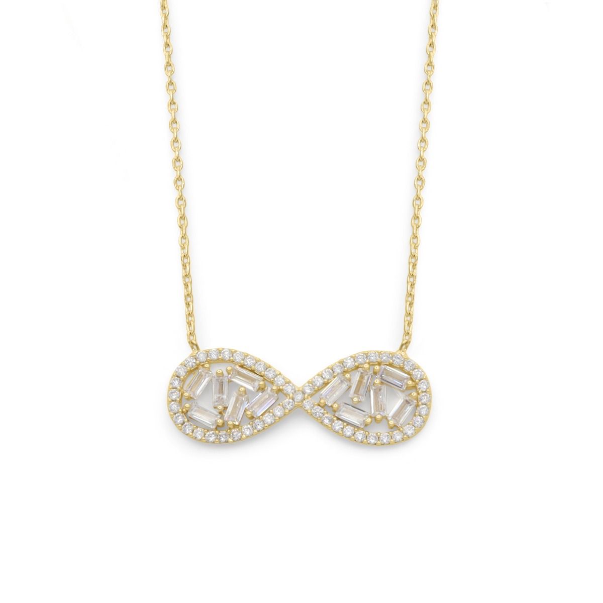 Sparkle of Infinity Necklace [18K Gold Plated]