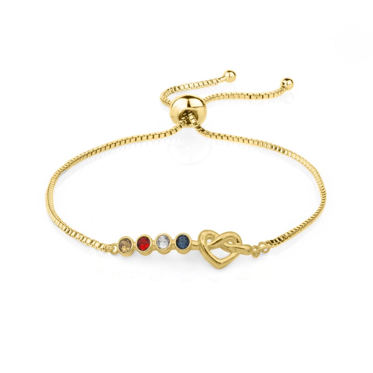 ブレスレット TATIANA (SIRVER925) Heart and Ball ornament Bracelet BMR267 Two-Tone Heart Bracelet – The Golden Bear